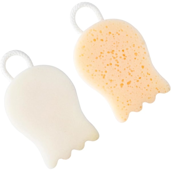 2 stk. Bade svamp Håndklæde Bade bolde Peeling Bade Net Brusebad Bold Badeværelse Bade bolde Peeling Luffa Enkle E