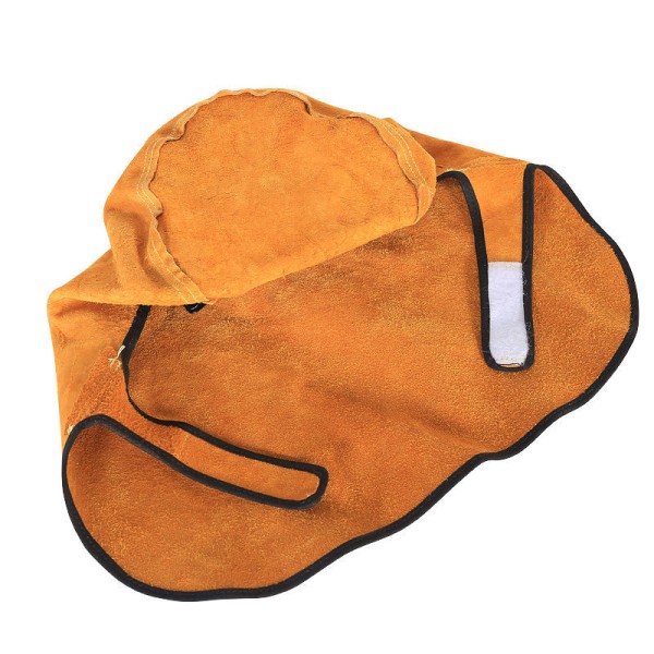 Cowhide Welding Hood - Sun Protection and Auto-Darkening Mask