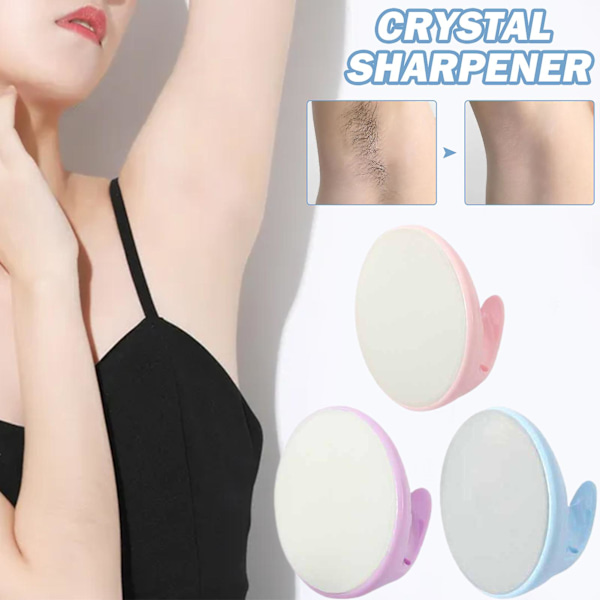 Krystal Fysisk Hårfjerner Bærbar Smertefri Manuel Epilator