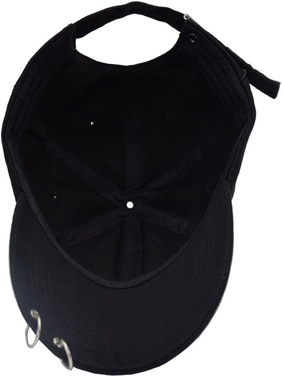Herr Dam Unisex Baseballkeps med Järnring Snapback Hat Pappakeps