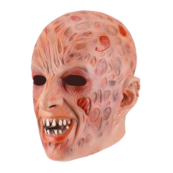 Halloween maske A Nightmare On Elm Street Freddy Krueger maske, Freddy latex hovedbeklædning Halloween maske w