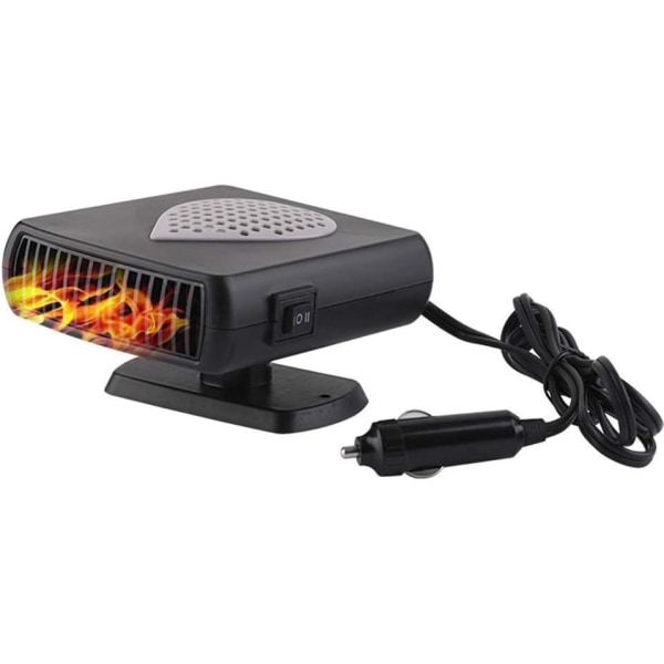 2 in 1 Portable Car Heater, Fast Heating Car Defroster, Hot and C