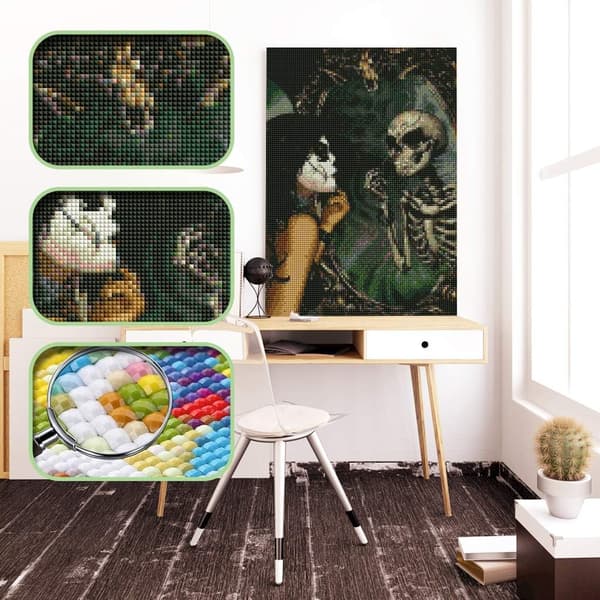 DIY 5D(48)30x40cm Diamantmaleri Kit til Voksne  Diamant Pai