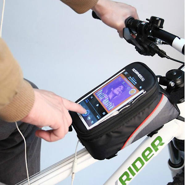 Cykel Front Styrtaske Cykeltaske Sort