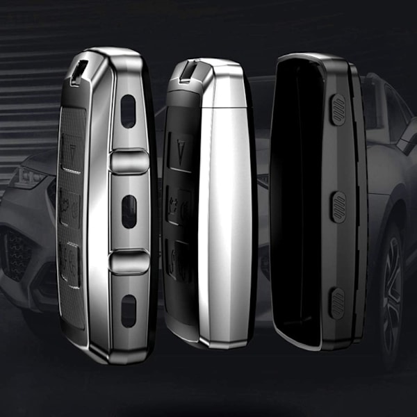 Punainen auton avaimenperän suojus Land Rover Discovery Evoque LR4 Range R -autoille