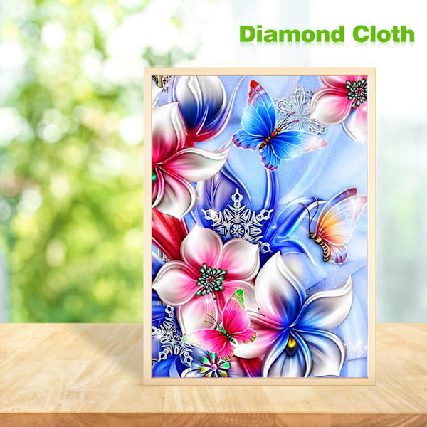 (30x40cm) 12*16 tum 5D DIY Diamantmålning Korsstygnsats
