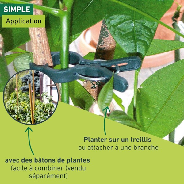 1 stk. plantefikseringsclips