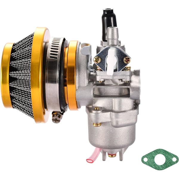 Tuning Förgasare med Luftfilter Ersättning för 2-takts 47cc 49cc Förgasare Go Kart Scooter Moped Repl