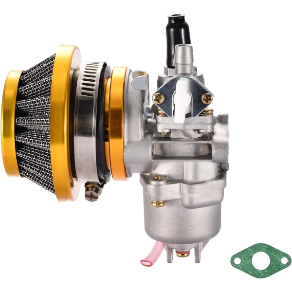 Tuning Karburator med Luftfilter Udskiftning til 2 Slag 47cc 49cc Karburator Go Kart Scooter Knallert Repl