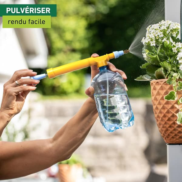 Spraymunstycke för PET-flaskor - Tryckspruta - Växtspruta - Universell tryckspruta - Slumpmässig färg