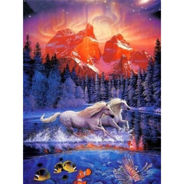 30x40 cm - 4 5D DIY Full Diamond Painting, Diamond Painting