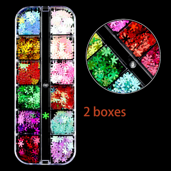 24 Gram Julglitter, Holografisk Julgran S