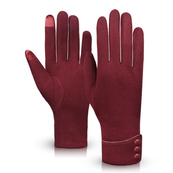 2 par mode kvinder udendørs vinter varme handsker Touch Scree