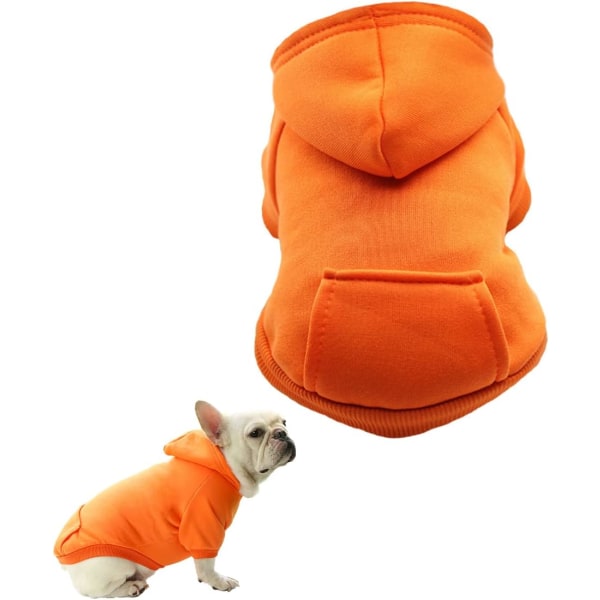 Hunde-hættetrøje Bomuld Hundefrakke Varm Pet Hættetrøje Hundesweater Pet Beklædning