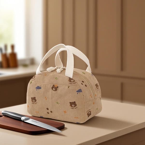 Isolert lunsjpose for kvinner og barn, 6,5L, myk kjølebag, liten lunsjpose, isolert matboks