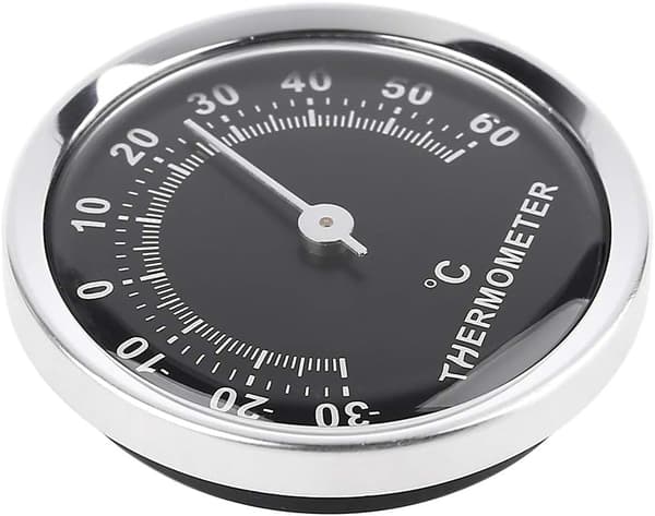 Mini 58mm Bil Termometer Mekanisk Analog Temperaturmåler