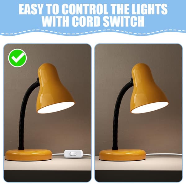 2-delt 250V bryter, erstatningsbryter, aksepterer 1-3-leder rund eller flat ledning for lampe, hvit