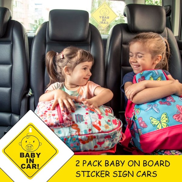 Baby på vej skilt til bil, Baby på vej skilt til bil, Bilskilt