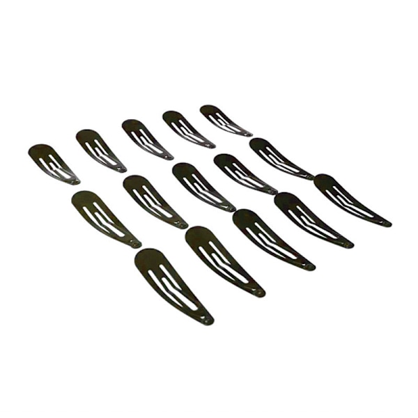 (Kahvi) 40 kpl 5 cm hiusneulat naisille metalliset napsautusneulat tarvikkeet