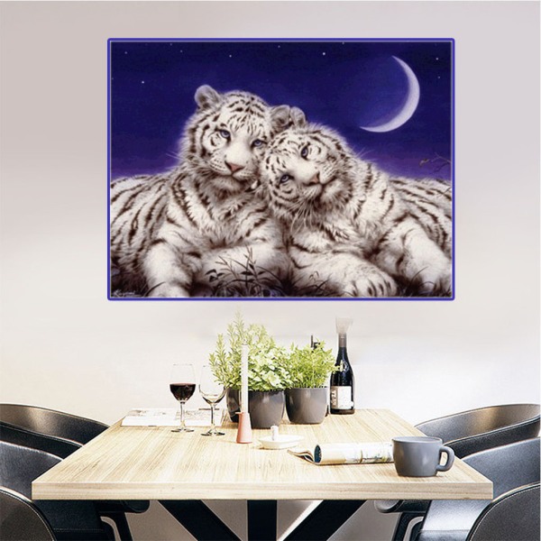 30x40 cm  5D Peinture Diamant DIY Complet, Série animaux , DIY