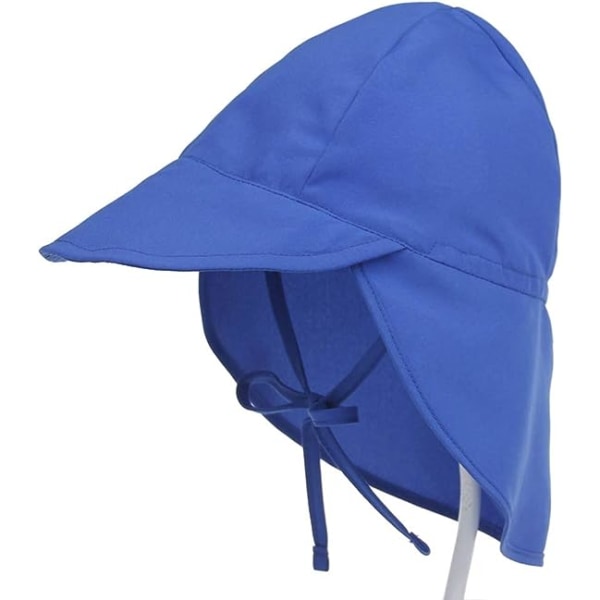 Baby Pige Anti-UV Sommerhat, Strand Solhat Nakkebeskyttelse med