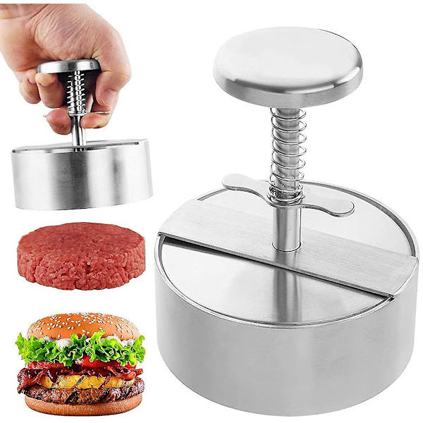 Hamburgerpresse i rustfrit stål Burger Maker Hamburgerform