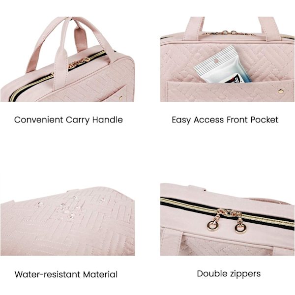Hängande necessär (rosa), necessär för kvinnor