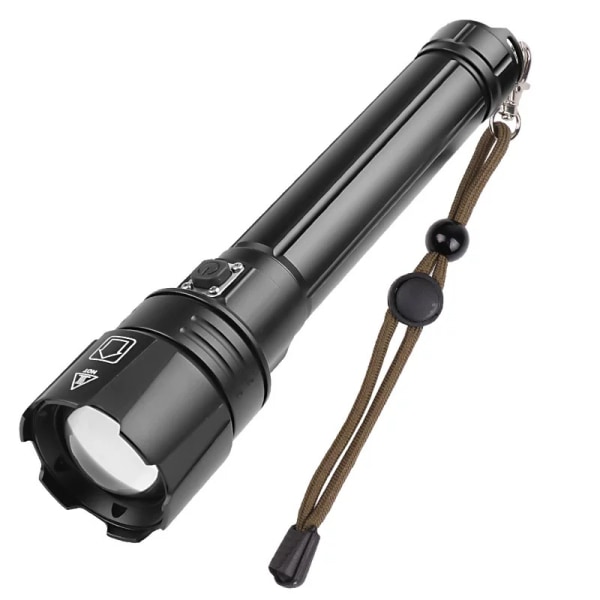 Ultra kraftig LED-lommelykt, 3000 lumen oppladbar lommelykt