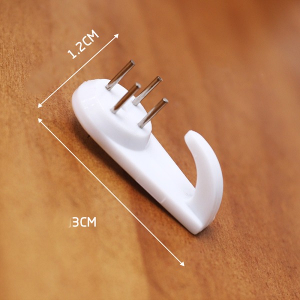 3*1.2*1.1cm 40 st osynliga spikfria väggbilder av plast