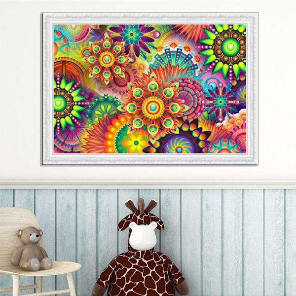 Bricolage 5D 30x40 cm Diamant Peinture Complet Rond Kits de Forage Strass Photo Art Artisanat Maison