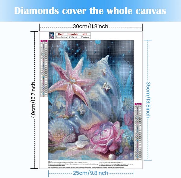 5D diamantmaleri for stuedekorasjon (30*40cm) 65