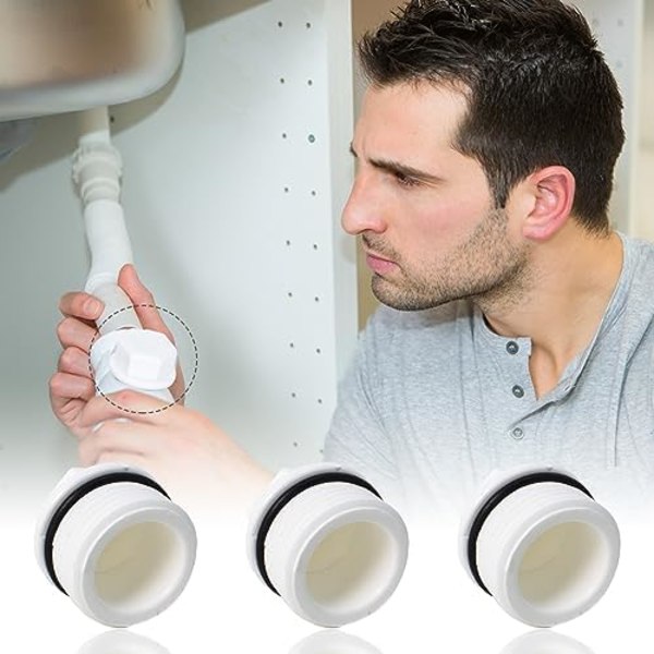 24,6 mm Urosulkku, 9 kpl, Urosulkku, Putken Sulkupistoke, Kuusikulmainen Hanasulkku, Muovi Kuusikulmainen Sulkupistoke, Uros