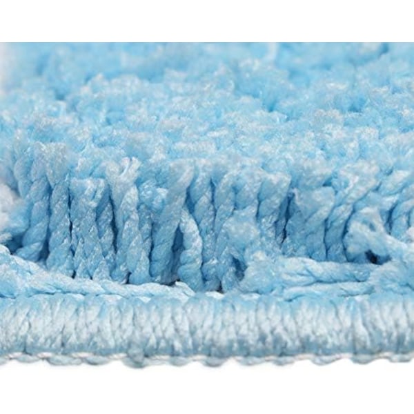 Grønn blad baderomsteppe Søt dørmatte for barn - Mikrofiber absorberende baderomstepper - Dørmatte teppe gulvmatte, Le