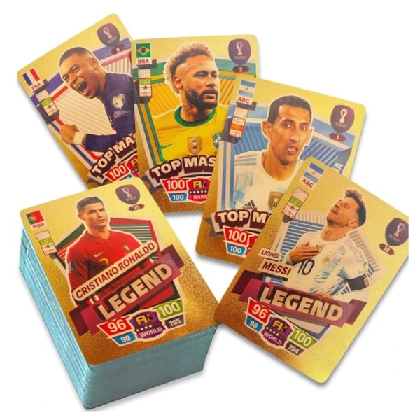 55 stk 2022/23 World Cup Soccer Star Card, UEFA Champions League,