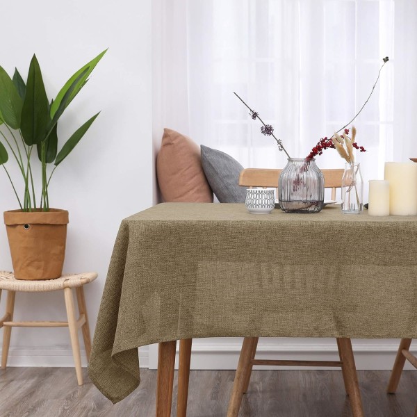 Blå Dream Rektangulær Duk 150x150cm Vanntett Lin-Effekt