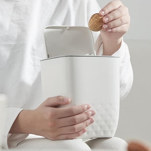 1 st liten bordssoppa, Mini köksbordssoppa, Mini badrumssoppa med knapplock, Mini skrivbordssoppa