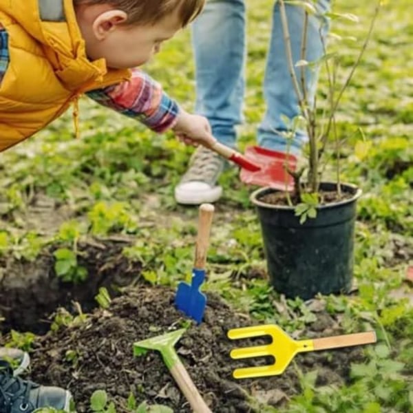 12 osan lasten ranta- ja puutarhatyökalusarja, hiekkaleikkisarja, metalliset puutarhatyökalut, rantalapio