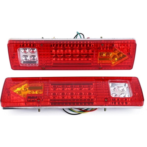 For 12 volt bakre baklys 2 x 12V 19 LED baklys bakbrems
