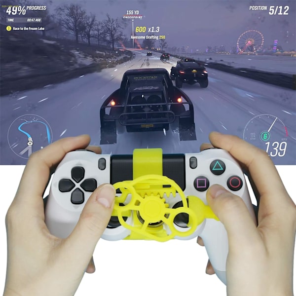 Mini-spil rat-controller (gylden metal), erstatning p