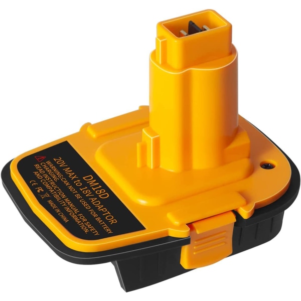 DM18D DCA1820 Battery Adapter with USB for Dewalt 20V/18V for Mil