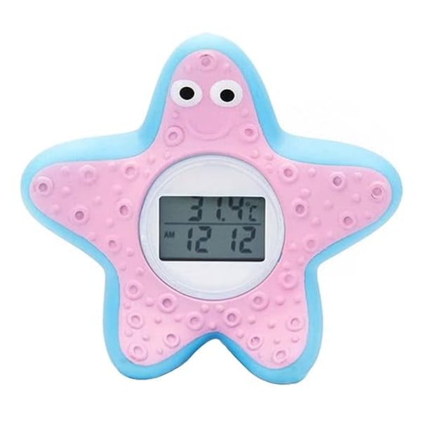 Digitalt babybadetermometer, Cartoon Starfish Smart Electr