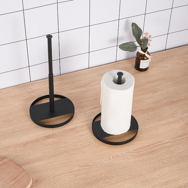 1 stk. Retrekkbar Papirhåndkleholder, Rustfritt Stål Papir T