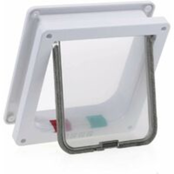 1 stk. (19,7*19*5,3 cm) Mikrochip kattelem Mikrochip kattelem Brun Mi