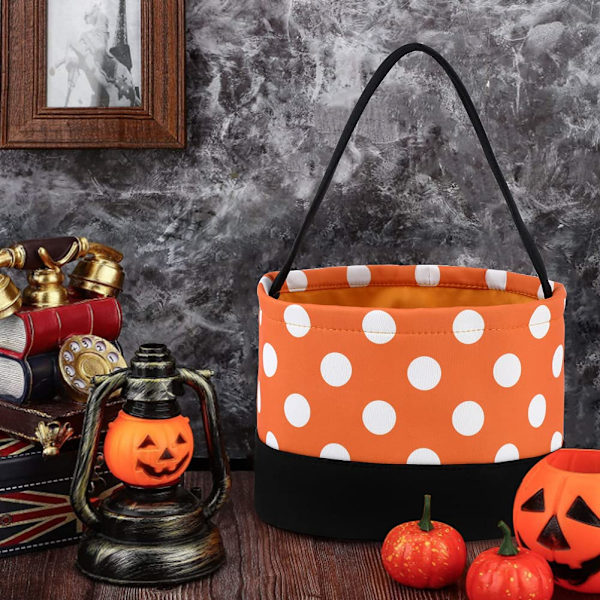 Halloween Trick Or Treat Bag for Kids Halloween Candy Basket Hall