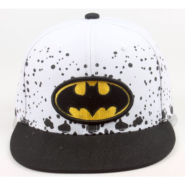 Valkoinen lasten lepakko Superman kirjailtu baseball-lippis Hip Hop Stre