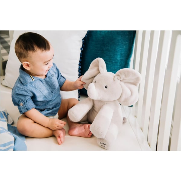 Interaktiv plysjleke for baby – for å utvikle barnets utvikling