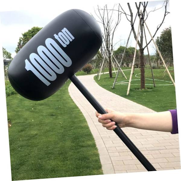 （60cm）2 stk. oppusteligt hammerlegetøj oppustelig kølle børn mini lykkehjul poolparty hammer kæmpe oppustelig