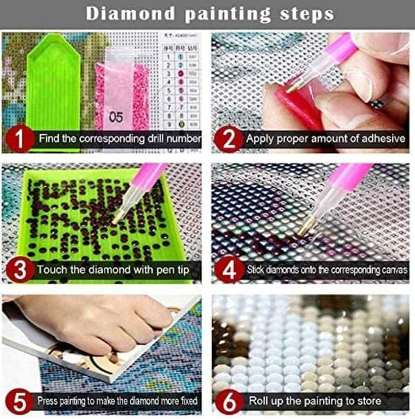 5D Diamantmaleri 30x40cm Juledekoration 71