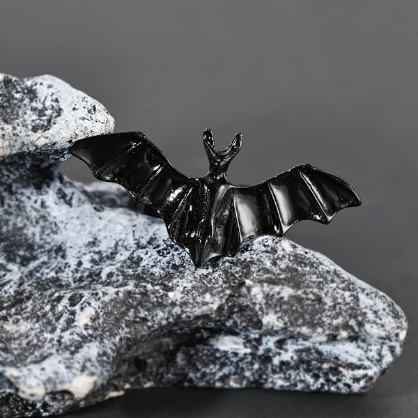 Justerbare Ringe til Kvinder Mænd Gothic Ringe til Kvinder Mænd Punk Ringe Bat Ring Hexe Ringe Bat Ringe Mørk Gothic Bat Ring