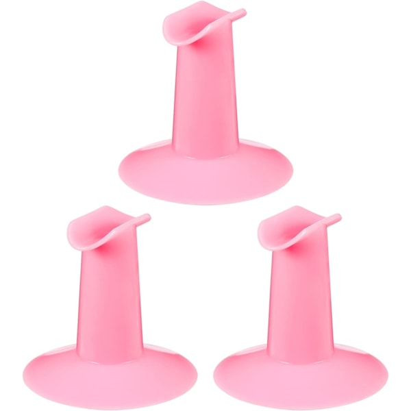 3pcs Plastic Nail Art Finger Rest Stand Toe Separators for Painting Salon Diy Finger